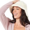 Sprigs Faux Fur Reversible Winter Bucket Hat - 2 of 4