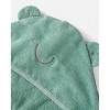 Little Planet by carter's Bath Towel - Green Frog - 2 of 3