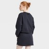 Women's French Terry V-Neck Sweatshirt - JoyLab™ - 2 of 3