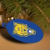 Fort Valley State University Primary Logo Aluminum Holiday Christmas Tree Ornament - 4 of 4