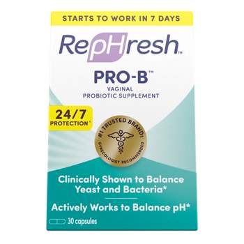 RepHresh Pro-B Probiotic Supplement Capsules for Women - 30ct