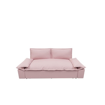 TiramisuBest 70.1" Queen Pull Out Sofa Bed, Modular Sectional Sofa with Storage, Sideboard Buffet Style Design for Living Room