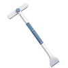 iMountek "2-in-1 Extendable Ice Scraper & Snow Brush, Telescopic Snow Removal Tool with 360° Pivoting Head" White - image 2 of 3