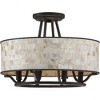 Quoizel Lighting Aristocrat 4 - Light Semi-Flush Mount in  Palladian Bronze - 3 of 4