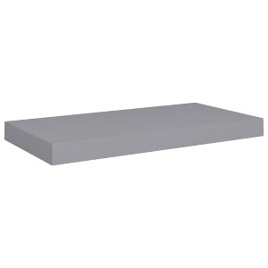 vidaXL Floating Wall Shelf Gray 19.7"x9.1"x1.5" MDF - 1 of 1