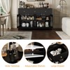 55 Inch Sideboard Buffet Cabinet with Drawers, Storage Cabinet for Kitchen and Dining Room - 4 of 4