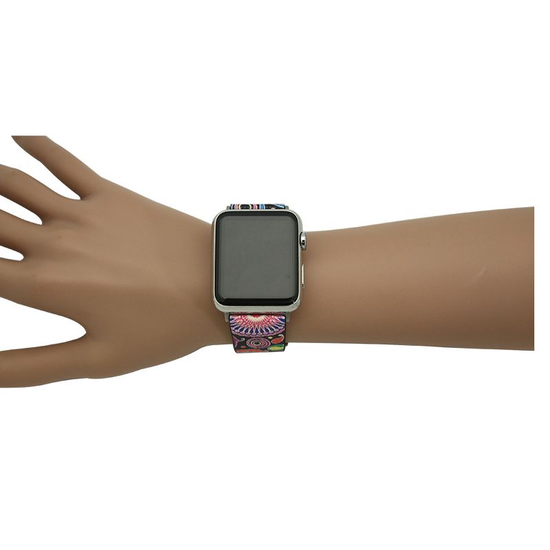 Olivia Pratt Leather Animal Print Apple Watch Band., 5 of 6