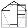 vidaXL Greenhouse Anthracite Aluminum 38.9 ft - 3 of 4