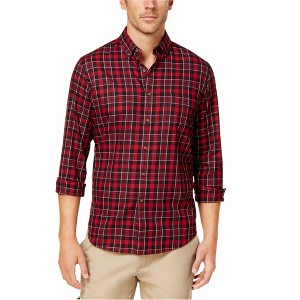Club Room Mens Plaid Button Up Shirt - 1 of 1