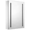 vidaXL LED Bathroom Mirror Cabinet 19.7"x5.1"x27.6" - 3 of 4