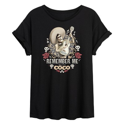 Women's - Coco - Remember Me Ernesto Oversized Graphic T-Shirt