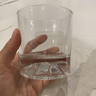 JoyJolt Swish Basketball Design Whiskey DOF Short Drinking Glass