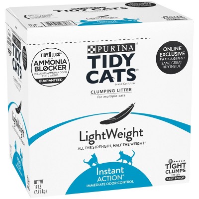 tidy cats scoop instant action immediate odor control cat litter