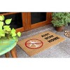 RugSmith Multi Machine Tufted Just Stay Home Doormat - 2 of 4
