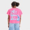 Girls' Juniors Lilo & Stitch Island Time Baby T-Shirt - Pink - 3 of 4
