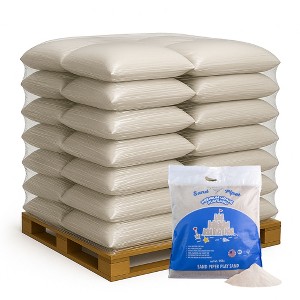 SandPiper 25Lb Premium Grade Multi-Use Play Sand, Chemical Free Formula, 96 Pack - 1 of 4