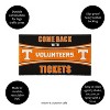 Evergreen Come Back with Tickets University of Tennessee 28" x 16" Woven PVC Indoor Outdoor Doormat - 3 of 4