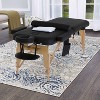 BestMassage Portable Massage Table 2 Fold Lightweight Massage Bed Spa Table for Spa Facial Care - 2 of 4