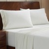 Flannel Cotton Solid Pillowcases, Set of 2 by Blue Nile Mills - 2 of 3