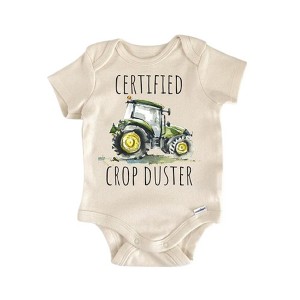 Farmhand Farmer Tractor - Baby Boy Girl Clothes Infant Onesie® Funny Cute Newborn GS1 - 1 of 1