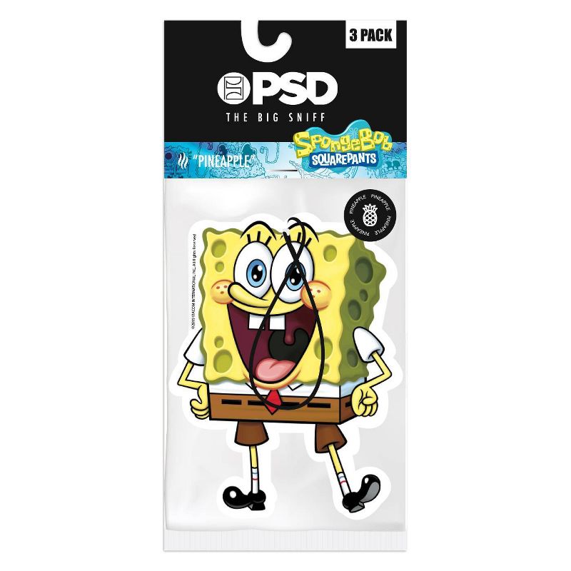 PSD Spongebob Air Freshener, 1 of 4