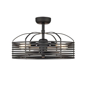 Millennium Lighting 3 - Light Chandelier in  Matte Black - 1 of 1