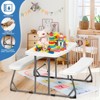 SUGIFT Kids Picnic Table Folding Plastic Table and Benches - Seating for 4 Kids - 3 of 4