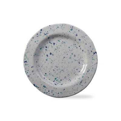 tagltd Terrazzo Melaminee Salad Plate S4 Dinnerware Serving Plate Dish
