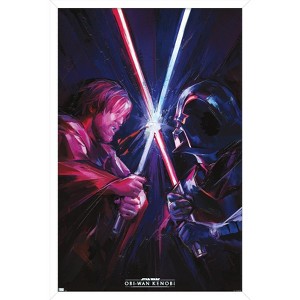 Trends International Star Wars: Obi-Wan Kenobi - Duel Framed Wall Poster Prints - 1 of 4