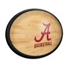 College Basketball Hardwood Design Oval Slimline Lighted Wall Sign - 2 of 4