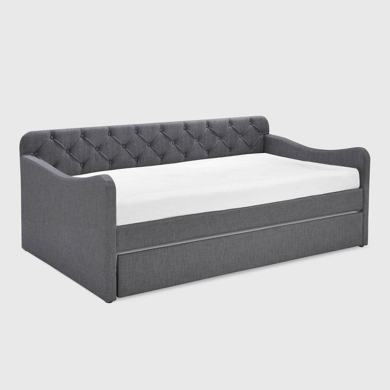 Twin Carmina Tufted Daybed and Trundle - Click Decor, 1 of 11