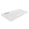 Logitech K380 Wireless Multi-Device Bluetooth Keyboard for Windows, Mac, iOS, Android, Phones, and Tablets, Compact Small Footprint, Off White - 2 of 4