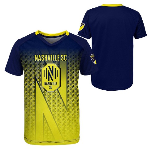 MLS Nashville SC Boys' Sublimated Poly Soccer Jersey - XL