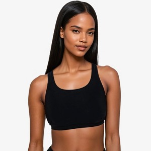Calypsa - Women's Racerback Swim Bra With Removable Cups - 1 of 4