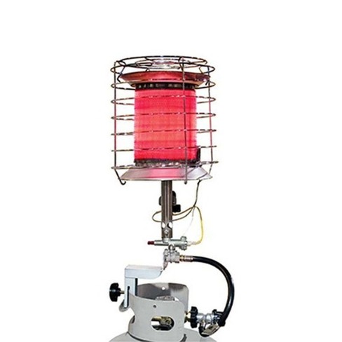 Heater that attaches to propane deals tank