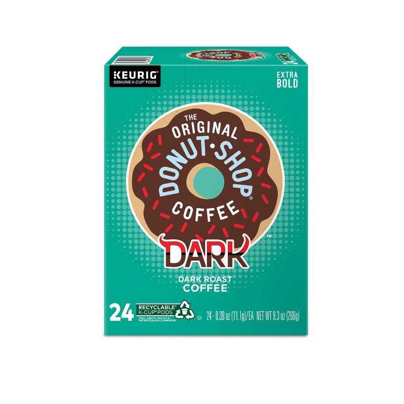 The Original Donut Shop Dark Keurig K-Cup Coffee Pods - Dark Roast - 24ct, 3 of 11