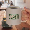 Wright State Secondary Logo Ceramic Coffee Mug Novelty Gift Mugs for Coffee Tea and Hot Drinks 11oz White - 4 of 4