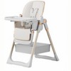 Yinvani White Adjustable Baby High Chair with Safety Belt - 2 of 4