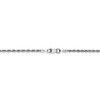 Black Bow Jewelry 2mm, 14k White Gold D/C Quadruple Rope Chain Necklace - 4 of 4