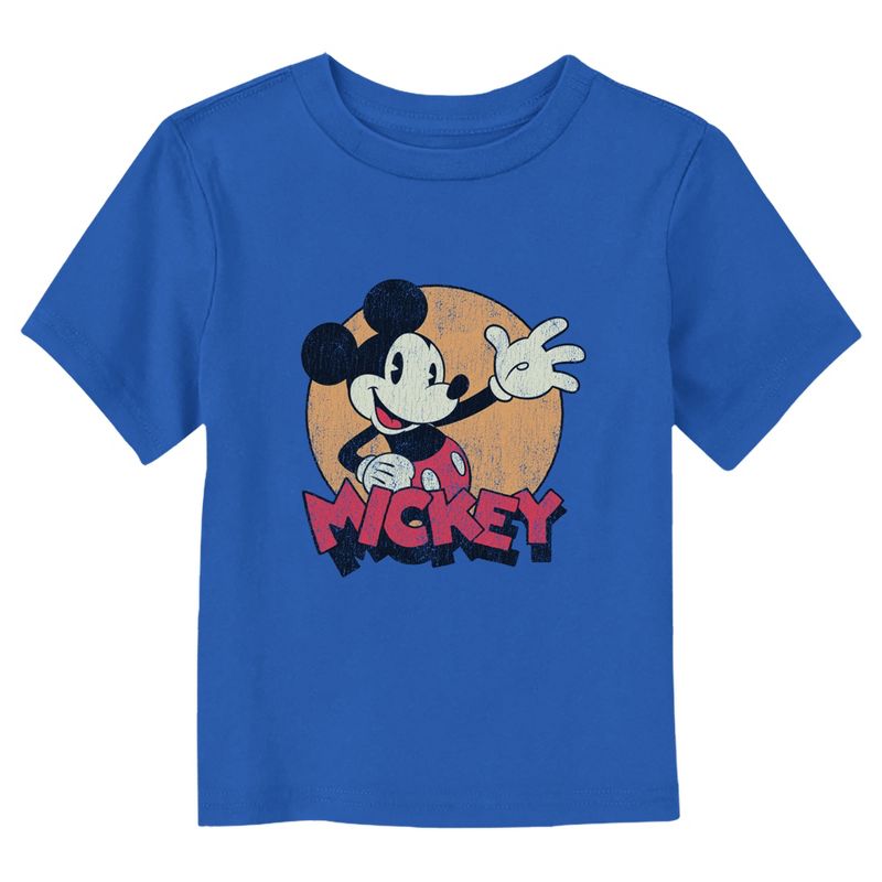 Toddler's Mickey & Friends Retro Mickey Mouse T-Shirt, 1 of 4