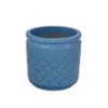 Wooakway 15" Dia Outdoor Indoor Ceramic Planter Pot Decorative Planter with Drainage Hole Patio Flower Pot - 3 of 4