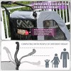 LAOTIES 46'' Extra Large Dog Stroller for 2 Medium Dogs,Foldable Pet Stroller with Dual Entry,Adjustable Handle,Shock Absorbing Wheels - 4 of 4