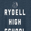Women's - Grease - Rydell High School Lightweight French Terry Wide Neck Long Sleeve Shirt - 2 of 4