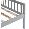 PAGED Twin Size Daybed Modern Pine Bed Frame with 2 Storage Drawers and Bedside Guardrail for Bedroom and Living Room - 3 of 4