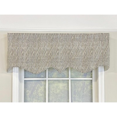 Rlf Home Duval Regal Valance 3 Rod Pocket For Kitchen Living Room 50   GUEST 835ca616 7b51 4b7e 89ac 22da94cd896b