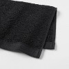 8pc Antimicrobial Washcloth Set Black - Room Essentials™ : Target