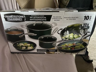 Granitestone Emerald 20 Piece Nonstick Cookware And Bakeware Set : Target