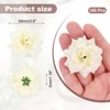 Unique Bargains Home Housewarming Decor DIY Craft Artificial Roses Head 100 Pcs - 2 of 4