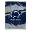 NCAA Penn State Nittany Lions Slanted Stripe Twin Bedding Set in a Bag - 4pc - image 2 of 3