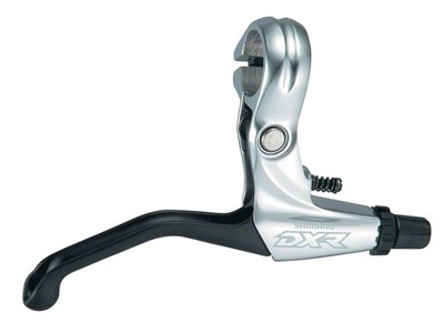 Shimano Bl-mx70 Right Bmx V-brake Lever, High Polish Silver And Black ...